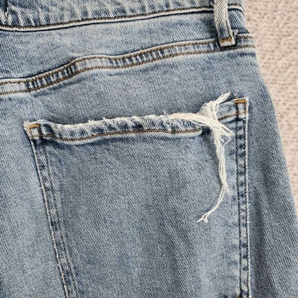 Agolde Women's Nico High Rise Raw Hem Slim Jean Style A093D-3002 Destressed 29 - Picture 7 of 11